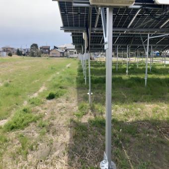 Système de montage solaire pour terres agricoles agricoles 346KW