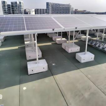 Système de montage solaire pour toit plat de Singapour