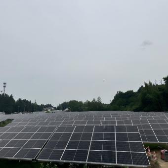 Système de montage au sol solaire en acier de 4,5 MW