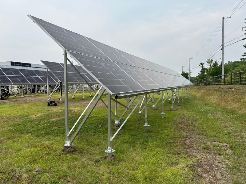 Aluminum Solar Ground Mounting System