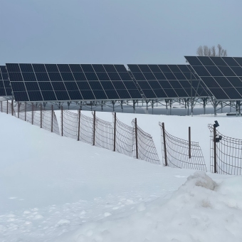 Système de montage au sol de 6 MW